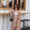 三宅風質感罩衫